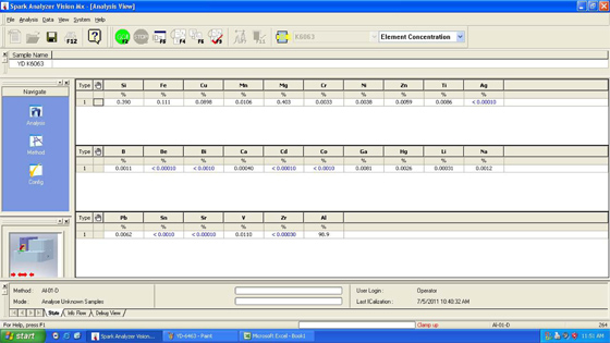 直讀光譜儀測(cè)6063鋁 直讀光譜儀測(cè)6063鋁