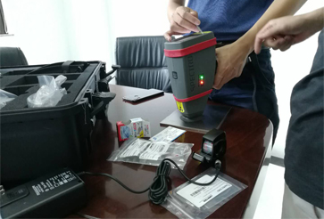 惠州XX實業(yè)有限公司手持式分析儀成功案例 惠州XX實業(yè)有限公司手持式分析儀成功案例