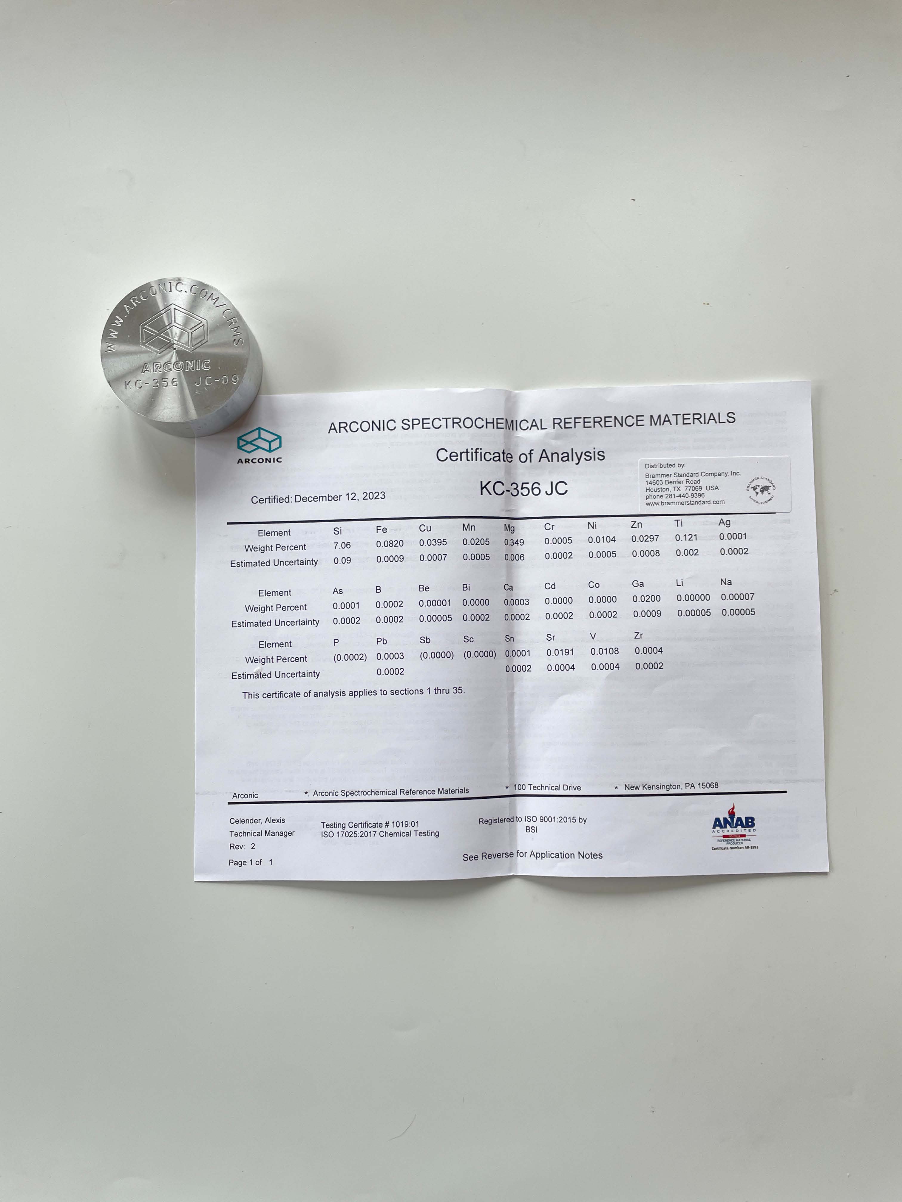 光譜標樣的科學解碼 光譜標樣的科學解碼