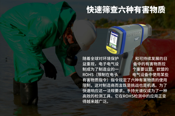快速篩查六種有害物質(zhì):手持光譜儀在ROHS檢測中的效率 快速篩查六種有害物質(zhì):手持光譜儀在ROHS檢測中的效率