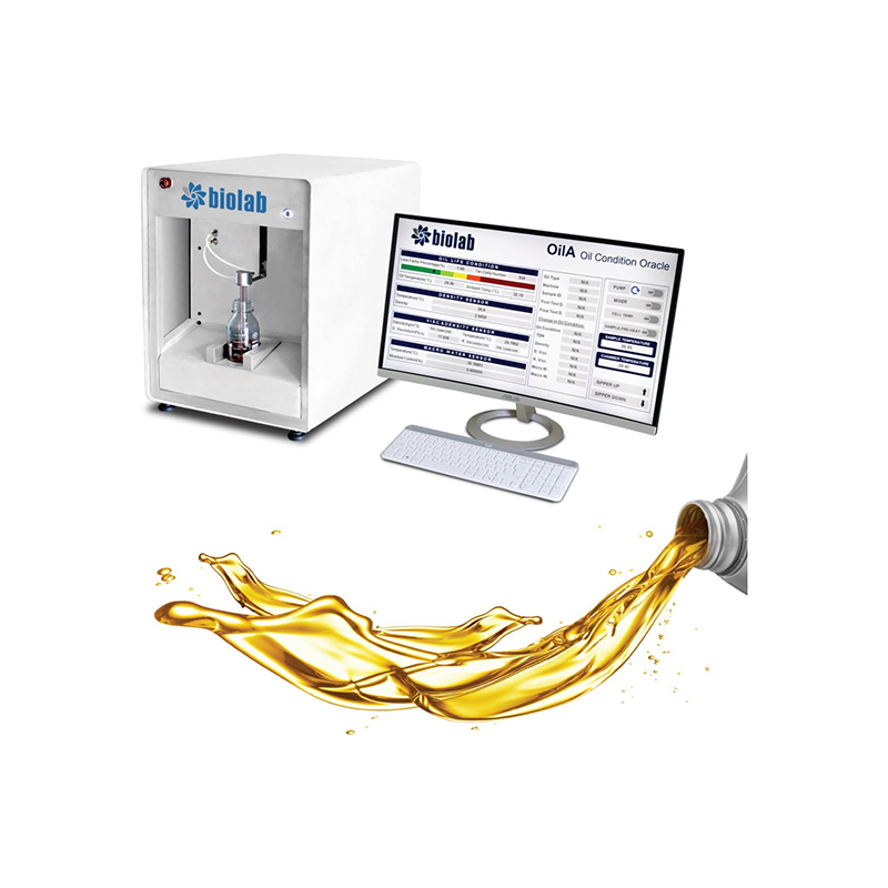 biolab Oracle 機油壽命和顆粒計數器，動力粘度和運動粘度水活度